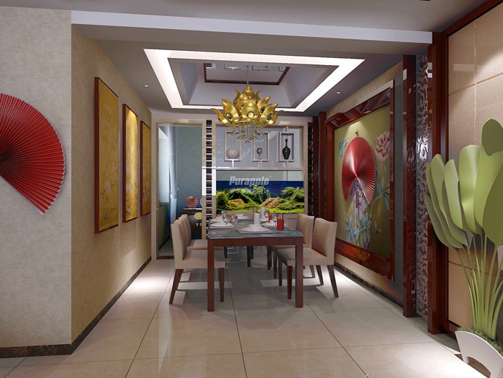 东南亚风格别墅装修效果图