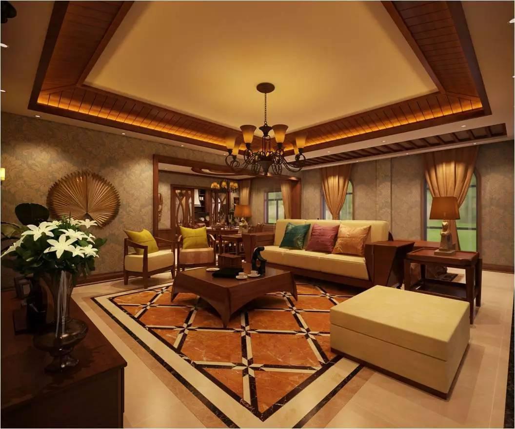 别墅客厅装修效果图