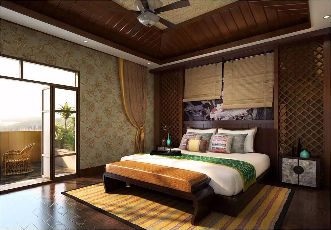 别墅卧室装修效果图