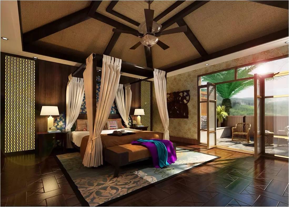 别墅卧室装修效果图