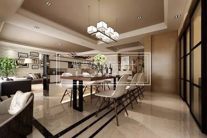 紫苹果别墅装修