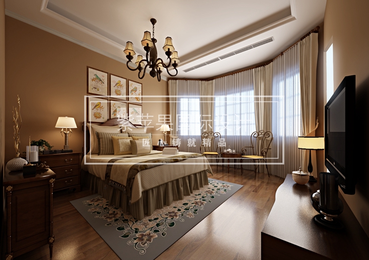 紫苹果别墅装修