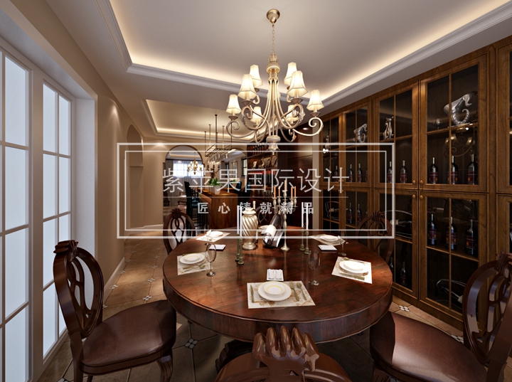 紫苹果别墅装修