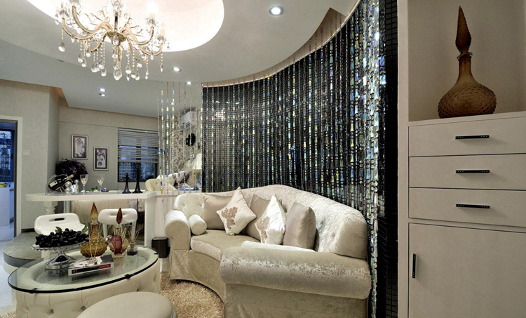 100平米户型客厅装修效果图