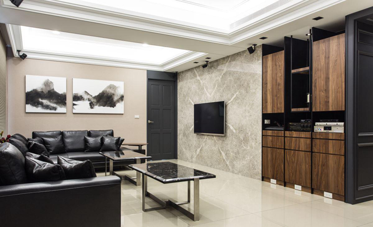 一百多平房子简单装饰效果图