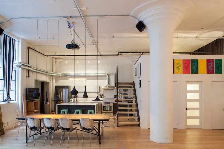 100平米工业风装修效果图