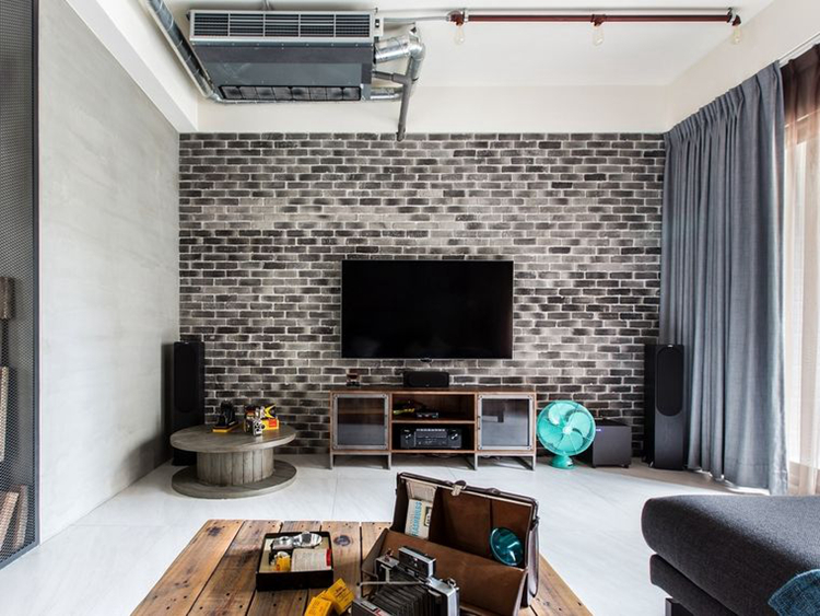 100平米工业风装修效果图