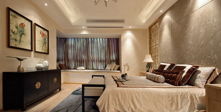 200多平别墅装修中式效果图