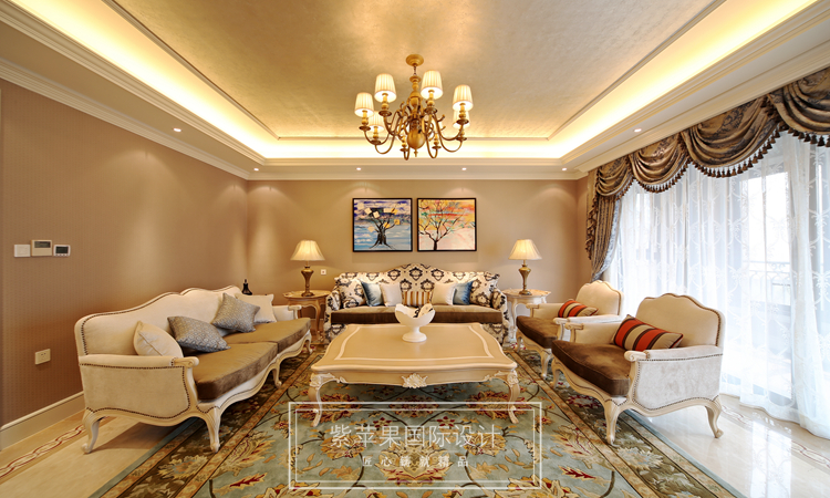 200多平别墅装修欧式效果图